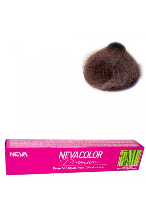 Nevacolor Tüp Boya  6.3 Fındık Kabuğu x 2 Adet + Sıvı Oksidan 2 Adet