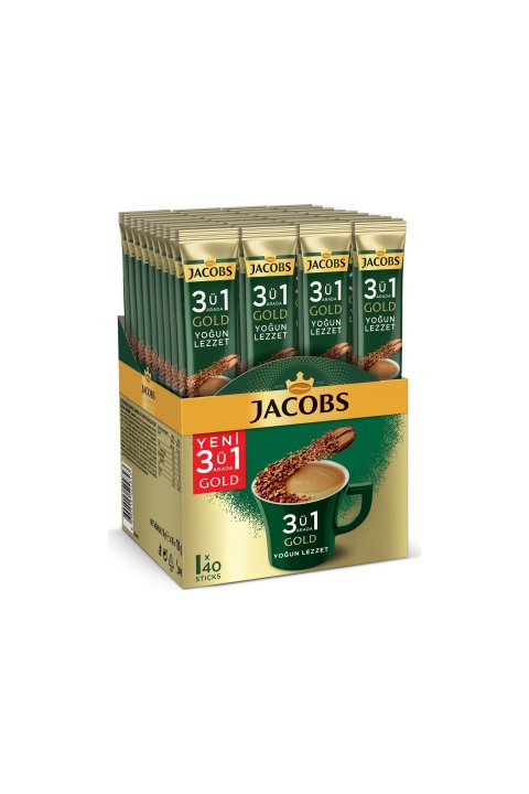 Jacobs 3ü1 Arada Kahve x 40 Adet UR6647