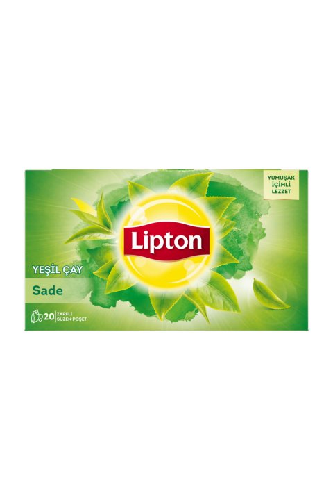 Lipton Bitki Çayı Bardak Yeşil Çay 20 Li x 12 Adet