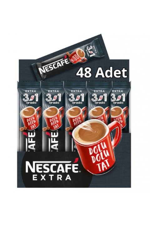 Nescafe 3ü1 Arada Extra x 48 Adet UR6784